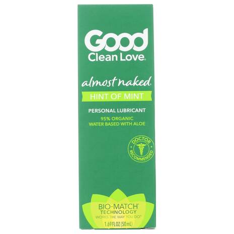 Good Clean Love Almost Naked Hint Of Mint Lube 1.69Oz (Net)
