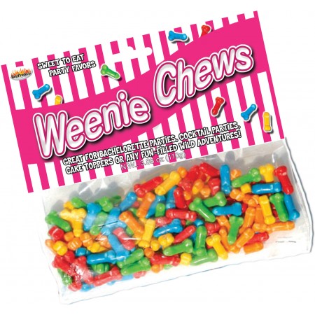 Weenie Chews Penis Candy 125Pcs