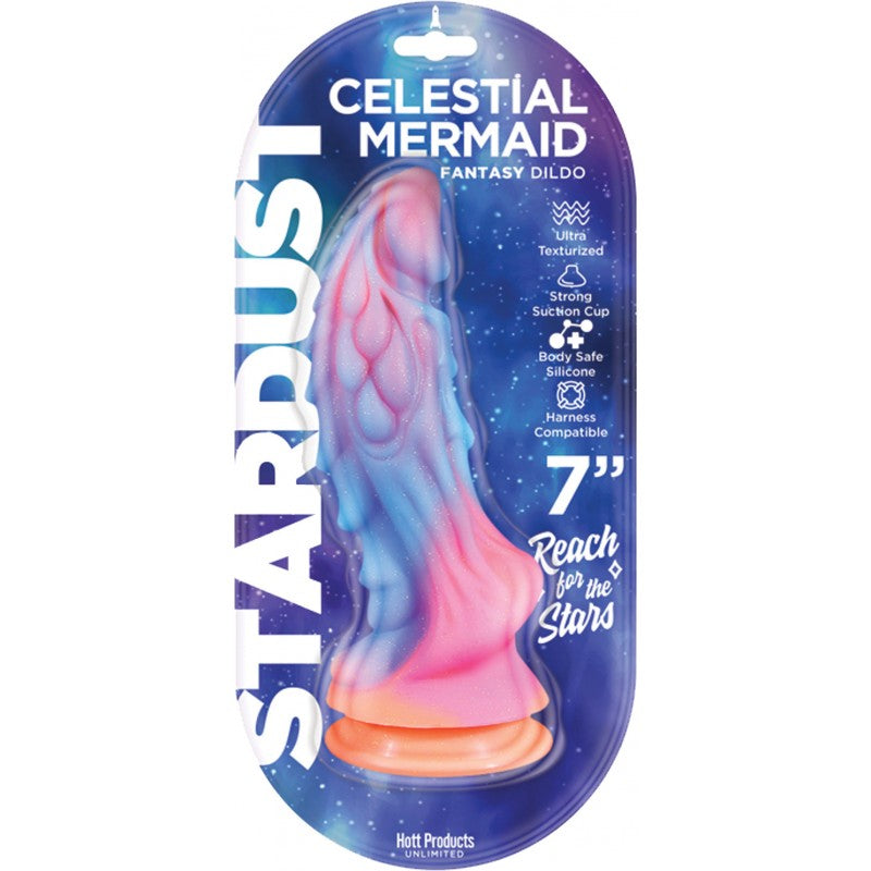 Stardust Celestial Mermaid 7In Silicone Dildo