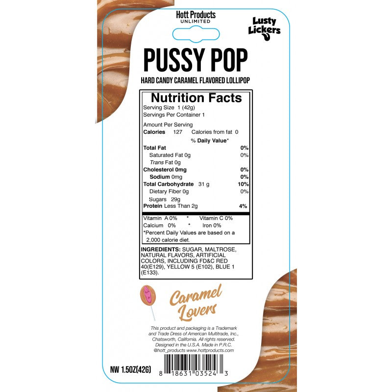 PUSSY POP CARAMEL LOVERS
