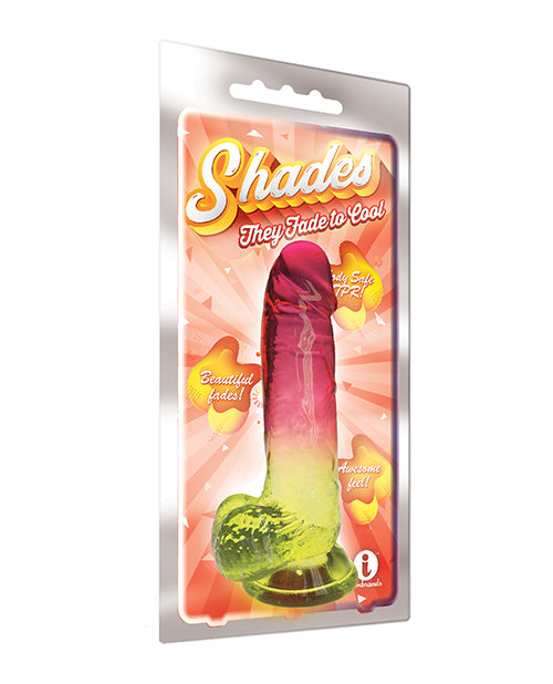 Shades 8In Jelly Gradient Dong Pink/Yellow