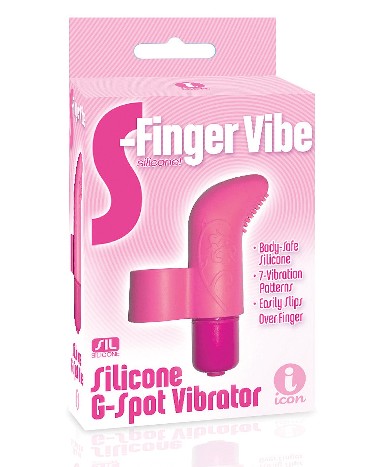 The 9'S S Finger Vibe Pink