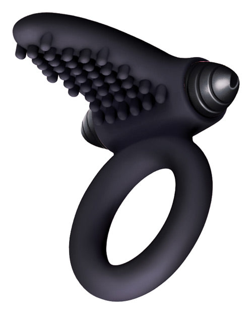 9'S S-Bullet Ring Tongue Silicone