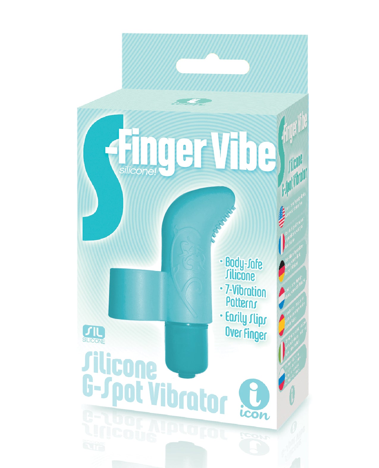 The 9'S S Finger Vibe Blue