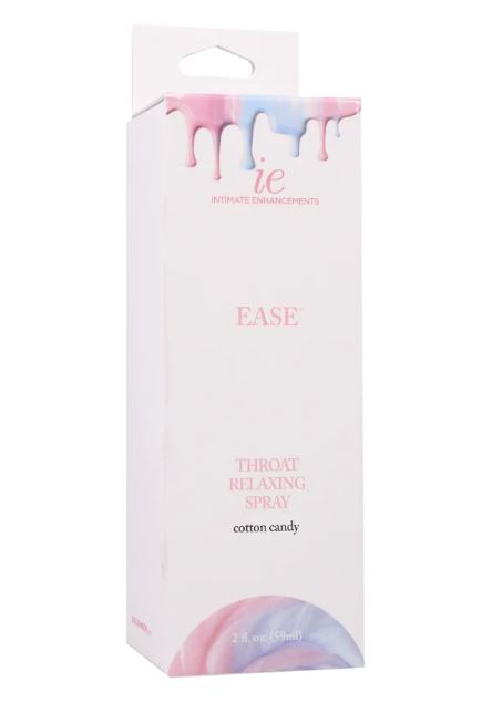 Intimate Enhancements Ease Throat Relaxing Spray Cotton Candy 2Oz