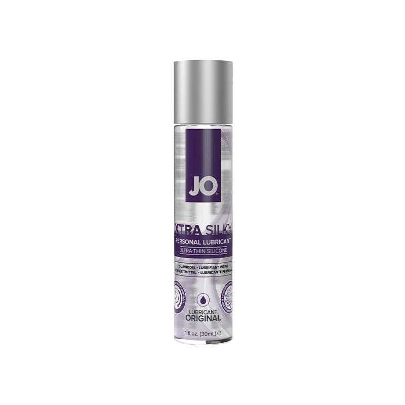 JO Xtra Silky Ultra-thin Silicone Lubricant 1FL oz