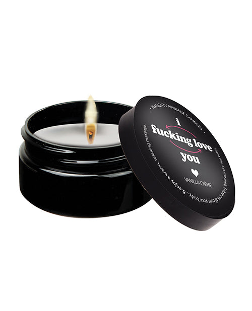 I F*Cking Love You 2Oz Massage Candle