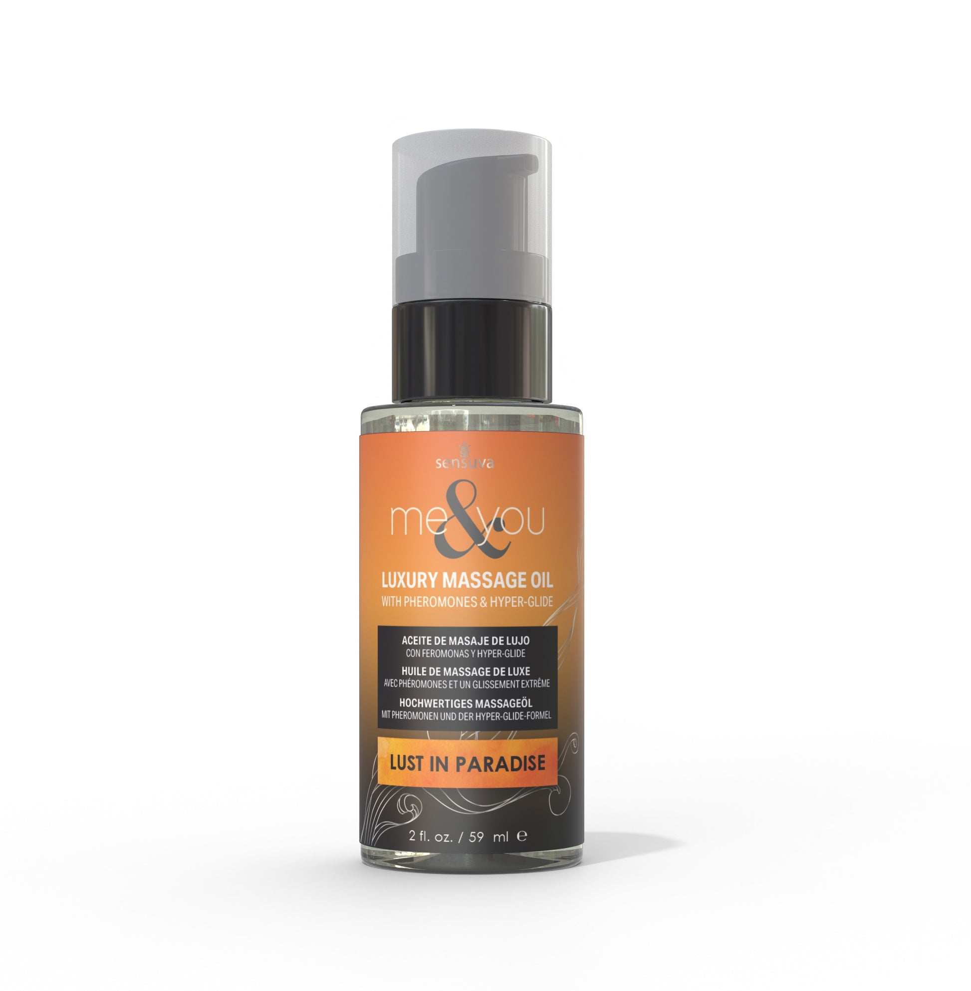 Me & You Massage Oil Lust In Paradise 2 oz