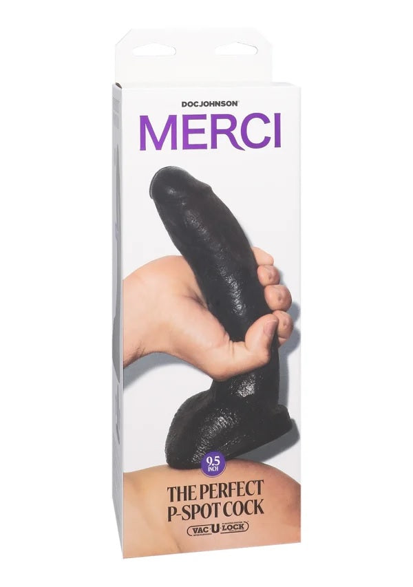 Merci Perfect P-Spot Cock Black
