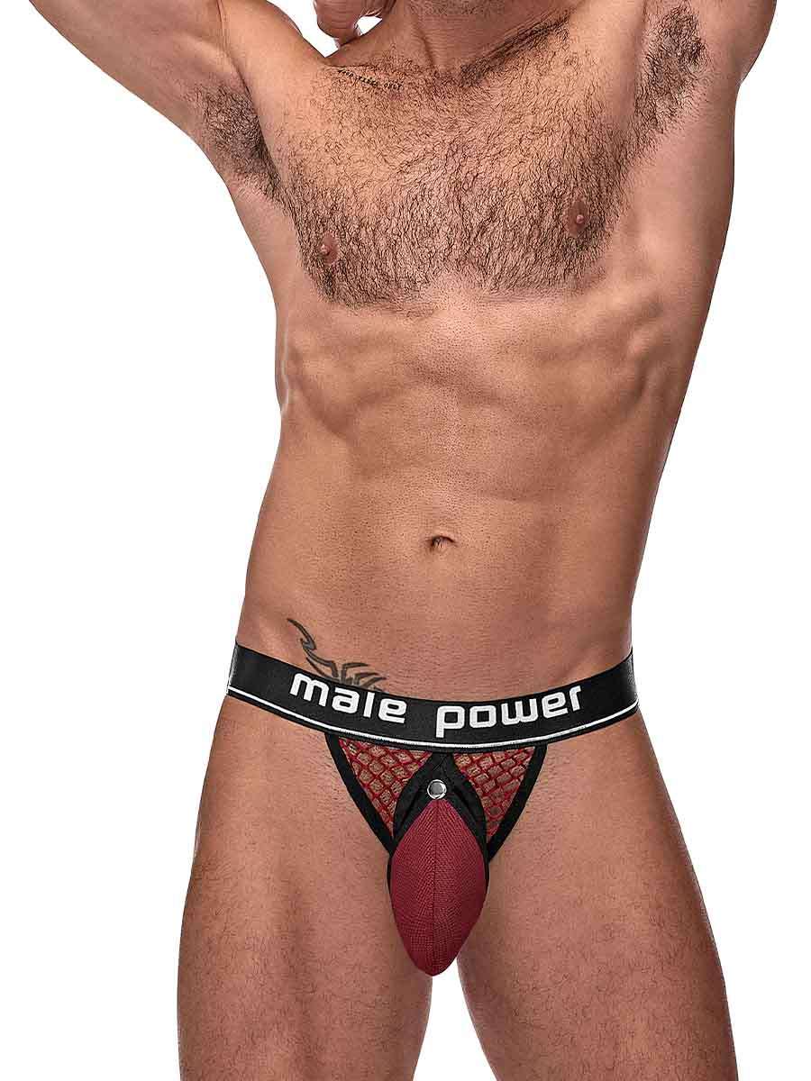 COCK PIT COCK RING JOCK BLACK S/M