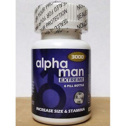 Alpha Man 3000 6 Ct Bottle (Net)