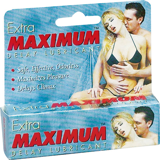 Extra Maximum Delay Lube Small .5Oz