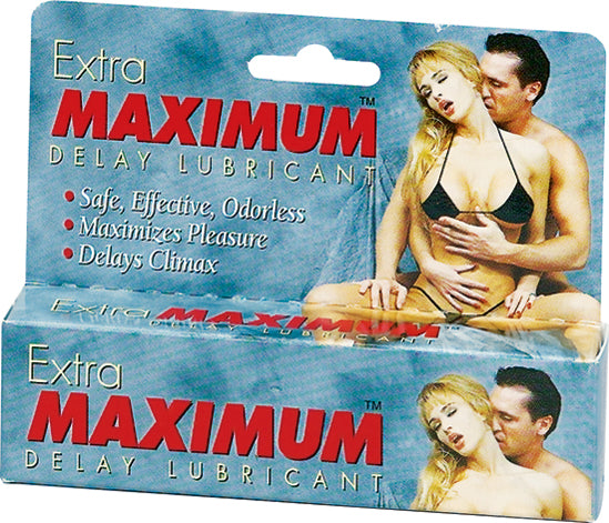 Extra Maximum Delay Lube Large 1.5Oz