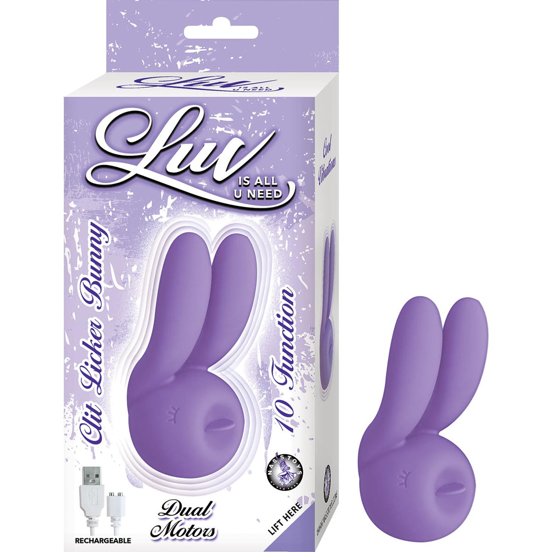 (Wd) Luv Clit Licker Bunny Pur