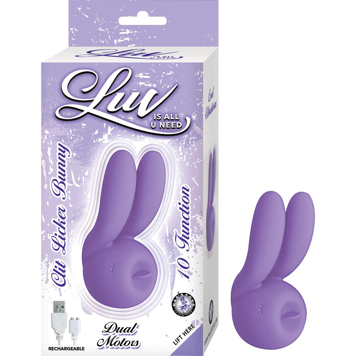 (Wd) Luv Clit Licker Bunny Pur
