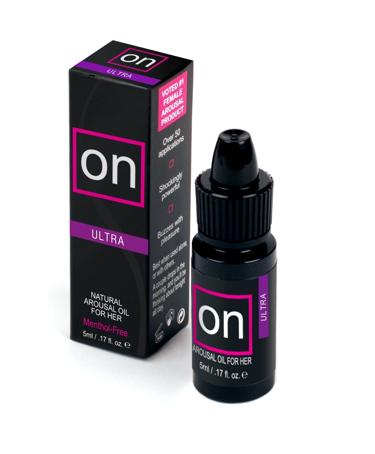 On For Her Ultra Arousal Oil 5Ml Medium Box
