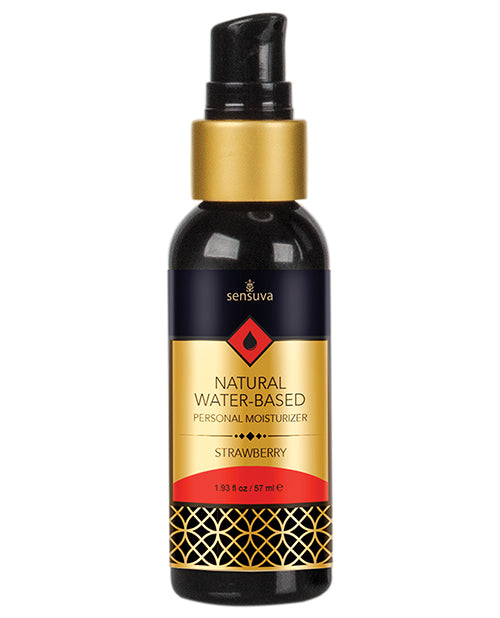 Natural Water Based Personal Moisturizer Strawberry 1.93 oz
