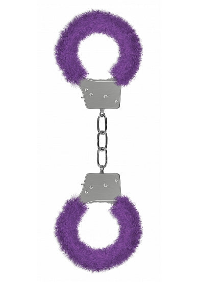 Beginner'S Handcuffs Furry Purple