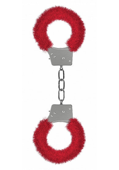 Beginner'S Handcuffs Furry Red