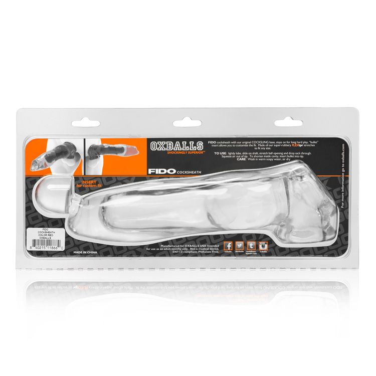 Fido Animal Cocksheath Clear (Net)