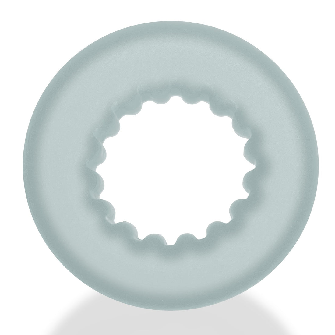 Axis Rib Griphold Cockring Clear Ice (Net)