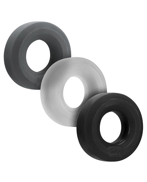 Hunkyjunk Huj C-Ring 3Pk Tar/ Multi (Net)