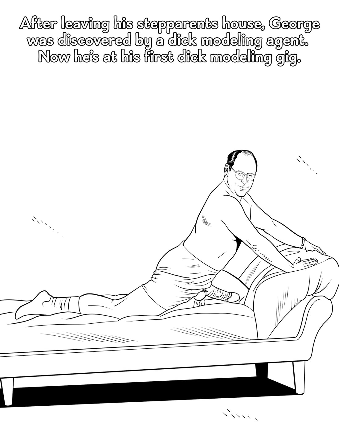 SEXFELD PORN PARODY COLORING BOOK (NET)