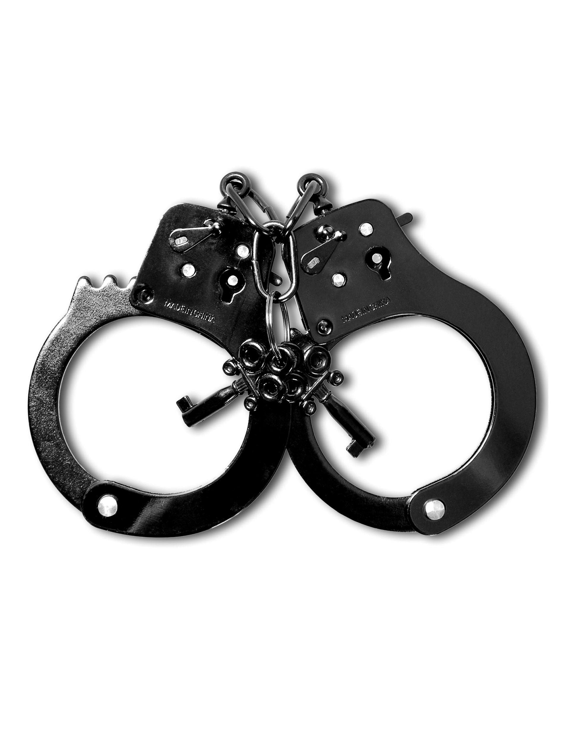 Fetish Fantasy Anodized Cuffs Black