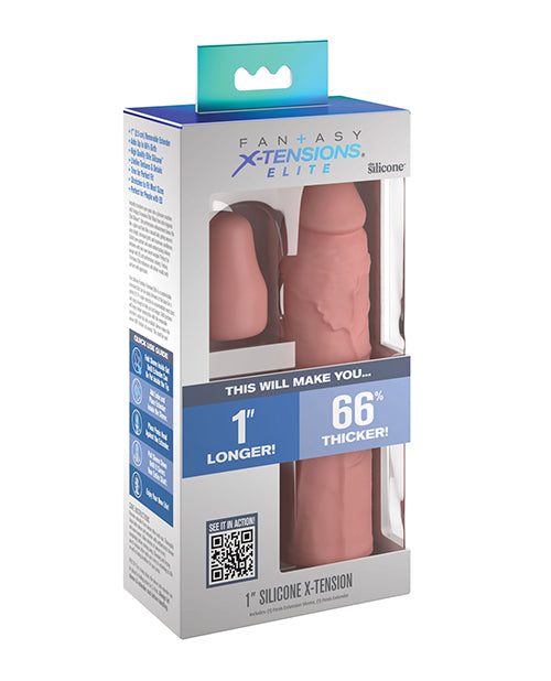 Fantasy X-Tensions Elite 7In Sleeve W/ 1In Plug Light