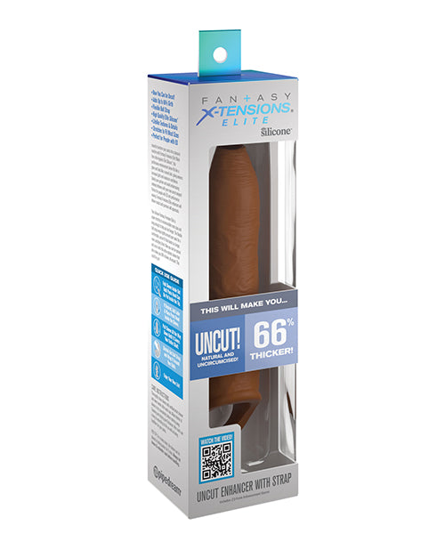Fantasy X-Tensions Elite Uncut 7In Sleeve W/ Strap Tan