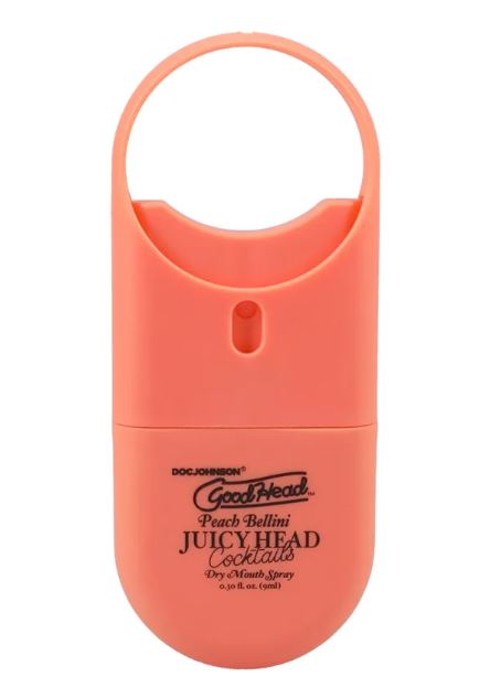 Goodhead Juicyhead Cocktails Dry Mouth Spray To-Go Peach Bellini 0.30Fl