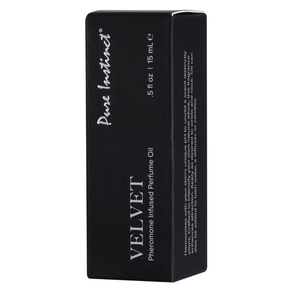 Pure Instinct Pheromone Infused Perfume Oil Eau De Parfum Velvet .5Fl oz/15Ml