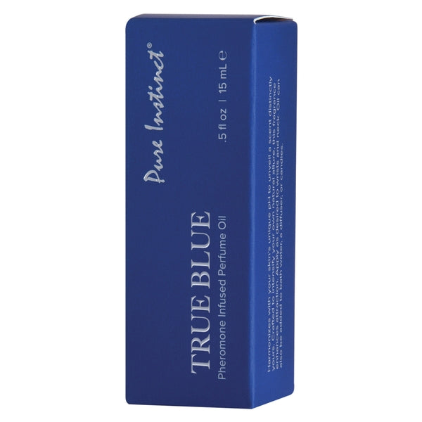 Pure Instinct Pheromone Infused Parfum True Blue .5Oz/ 15Ml