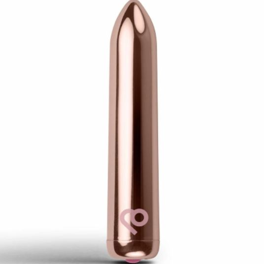 Golden Rose Rechargeable Bullet Rose Gold