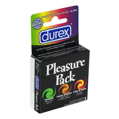 Durex Pleasure Pack 3Pk