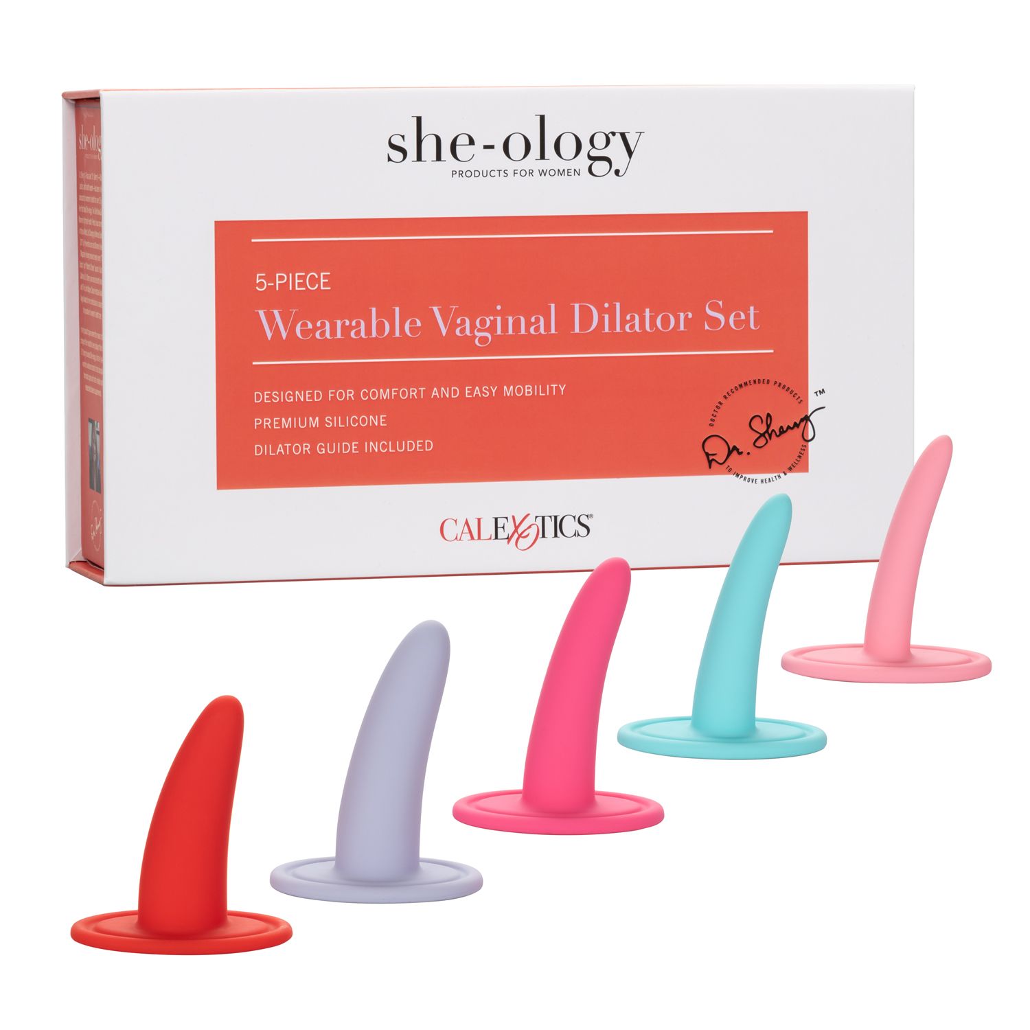 She-Ology 5Pc Vaginal Dilator Set