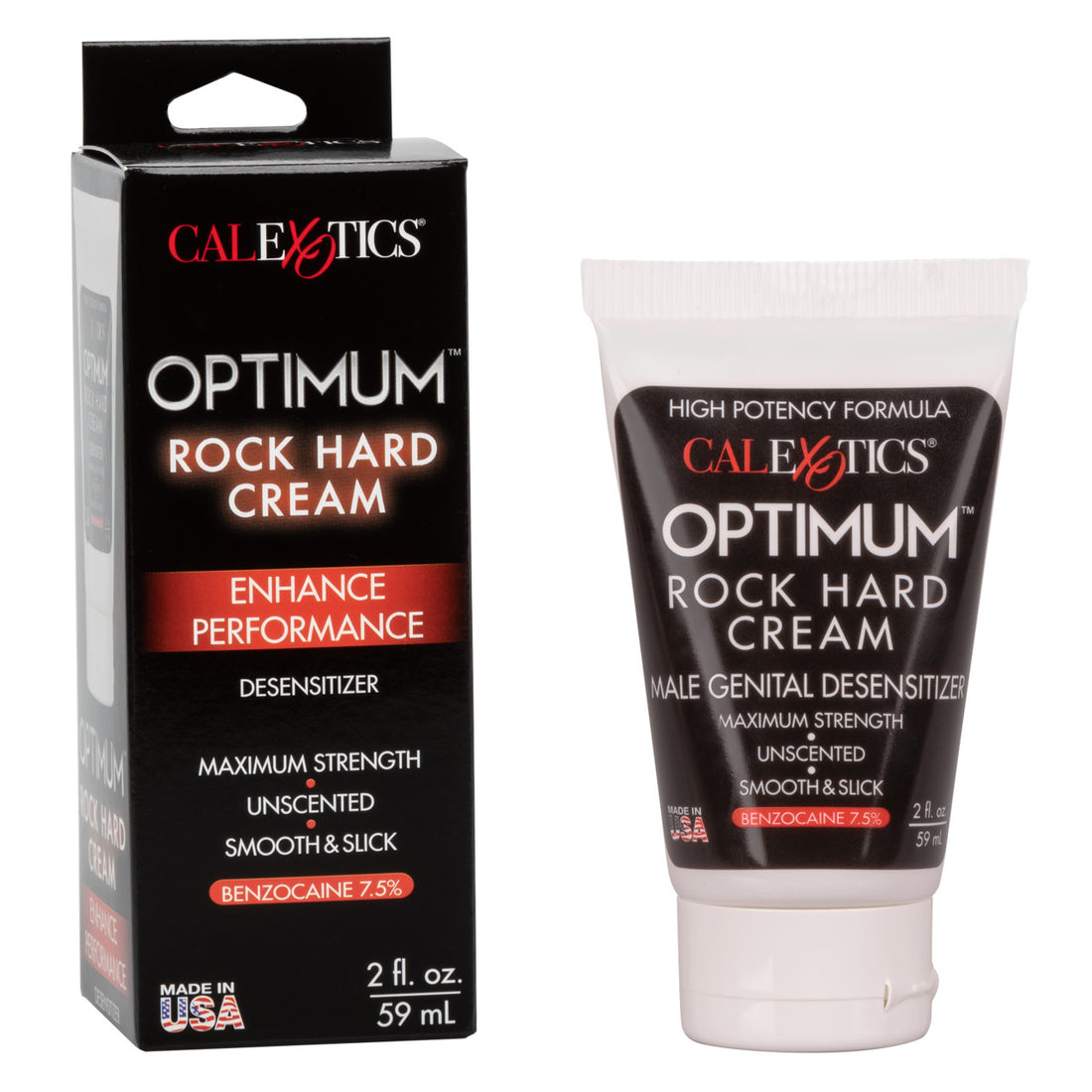 Optimum Rock Hard Cream 2 oz (packaged)