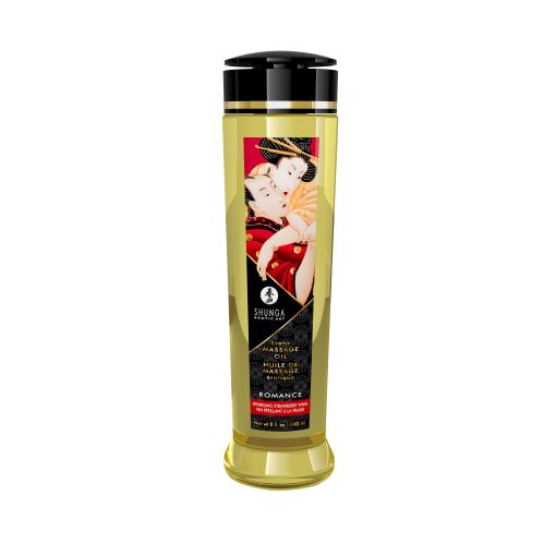 Massage Oil Romance Sparkling Strawberry Wine 8OZ