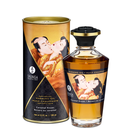 Warming Massage Oil Caramel Kisses 3.5 oz