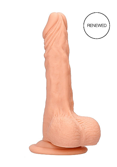 Realrock 7In Dong Flesh W/ Testicles