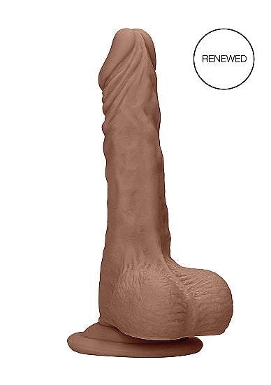 Realrock 8In Dong Tan W/ Testicles