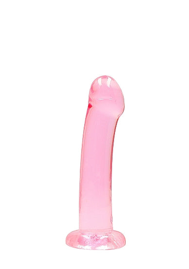 Realrock Non Realistic Dildo W Suction Cup 6.7In Pink