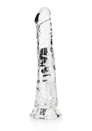 Realrock Slim Dildo 6In Transparent