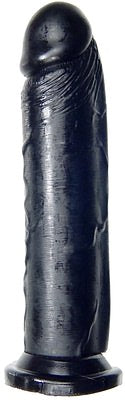 Cock 8In Black W/Suction Cup