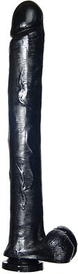 Exxxtreme Dong W/Suction Black 16In