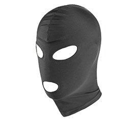 Spandex Hood with Open Mouth & Eyes