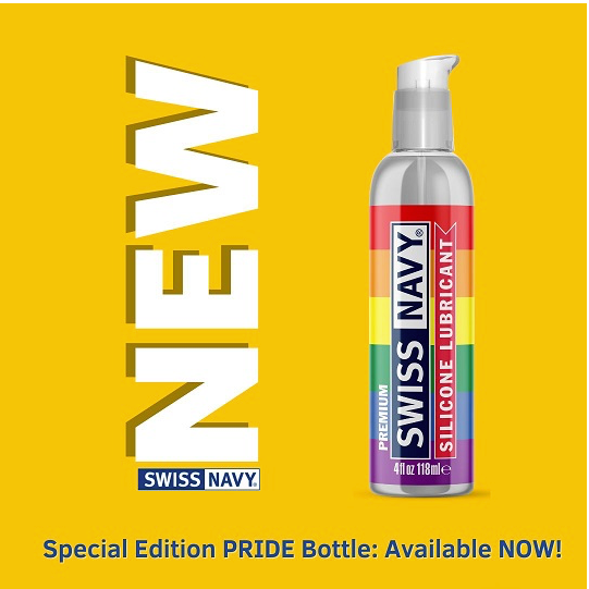 SWISS NAVY PRIDE LUBE SILICONE 4OZ