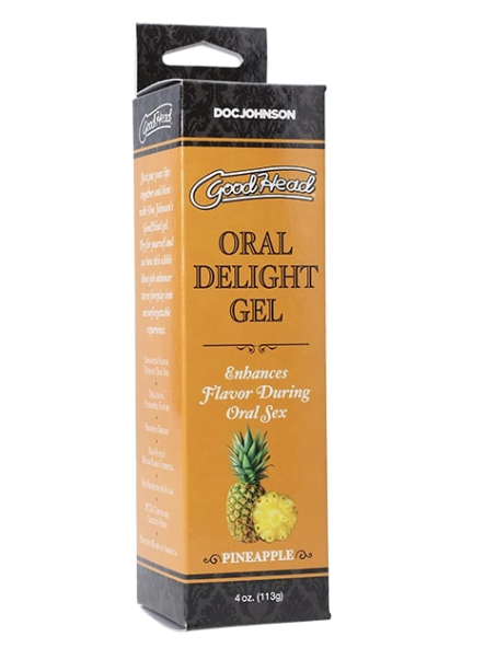 GOODHEAD ORAL DELIGHT GEL 4 OZ PINEAPPLE