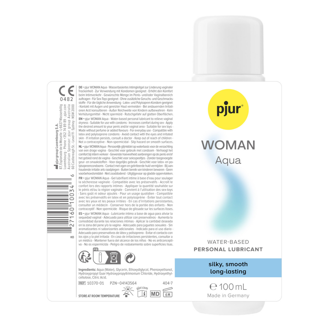PJUR WOMAN AQUA 100ML/ 3.4 OZ
