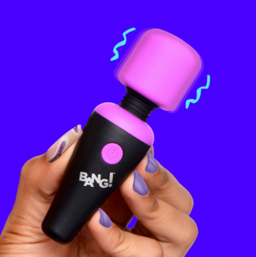 10X Ultra Powerful Silicone Mini Wand - Purple